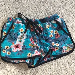 Super fun tropical lounge shorts!